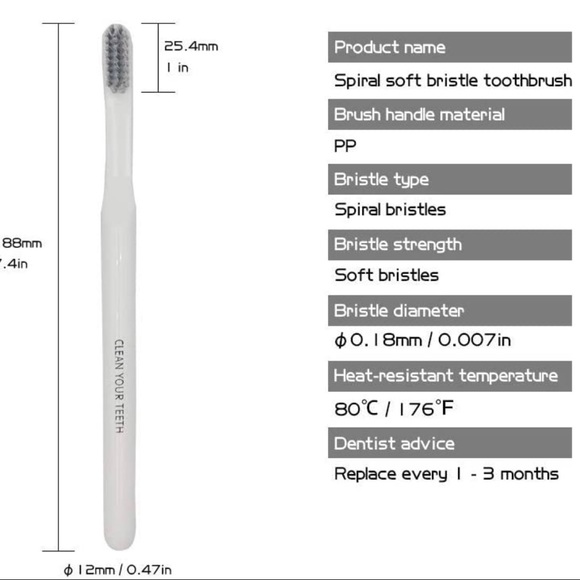 iCAGY Toothbrush Travel Case / 4 Toothbrushes Pack - Picture 6 of 8